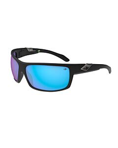 Óculos de Sol Mormaii Joaca 345a1497 Preto Fosco Lente Azul Espelhada