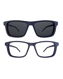 Óculos de Grau Hb Clip On Switch 0351 10103510312032 Azul 