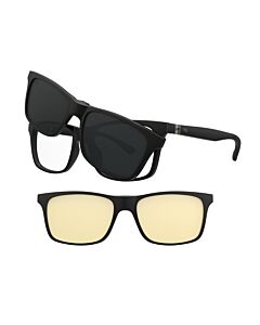 Óculos de Grau Infantil Hb Clip On Switch 0481 10104810243092 Preto Fosco 