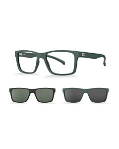Óculos de Grau Hb Switch 0339 10103390807104 Verde Fosco 