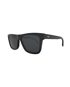 Óculos de Sol Hb T-drop 10104060243001 Preto Fosco Lente Cinza