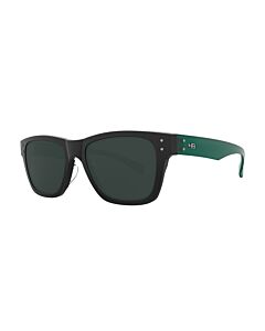 Óculos de Sol Hb Foster 10104080724006 Preto Fosco Lente Verde