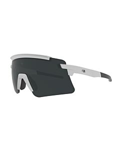 Óculos de Sol Hb Apex 10104310407001 Branco Brilho Lente Cinza