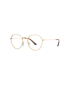 Óculos De Grau Hb Ductenium 0536 10105360164010 Dourado Brilho