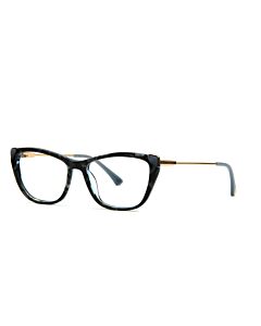 Óculos de Grau Ana Hickmann Ah60035 D21 Azul Brilho Demi 