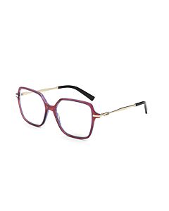 Óculos de Grau Colcci Louise C6158c9458 Vermelho Violeta Translucido 