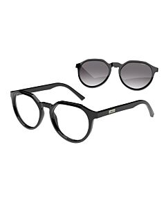 Óculos de Grau Colcci Bandy 6 Clip On C6215a0253 Preto Brilho  