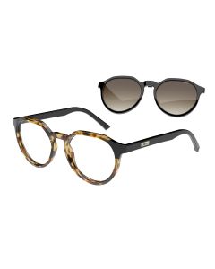 Óculos de Grau Colcci Bandy 6 Clip On C6215fa353 Marrom Translúcido Demi  