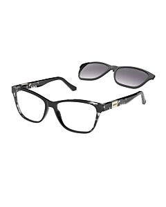 Óculos de Grau Colcci Bandy 7 C6242a2454 Preto Brilho Demi  