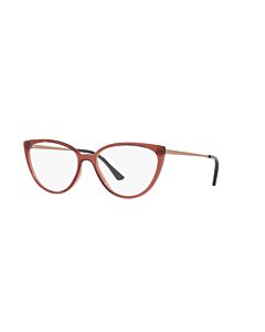 Óculos de Grau Grazi Gz3076 H606 Marrom Translucido 