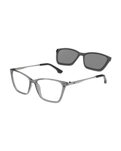 Óculos de Grau Mormaii Swap 3 Clip On M6081dc757 Fumê Translúcido