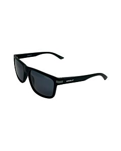 Óculos De Sol Speedo Speeder 16 A11 Preto Fosco Lente Cinza Polarizada