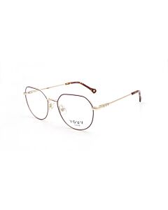 Óculos De Grau Youy Y6008j2653 Marrom Fosco