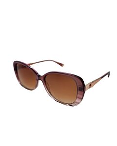 Óculos de Sol Ana Hickmann Paula 2 Ah90047 K02 Rosa Brilho