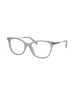 Óculos De Grau Hickmann Acacia 7 B01 Branco Translúcido