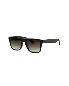 Óculos de Sol Evoke Evk 24 Br02 Preto Fosco Lente Marrom Degradê