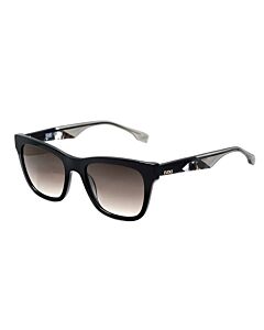 Óculos de Sol Evoke Evk 31 Bra01 Preto Brilho Lente Cinza Degradê