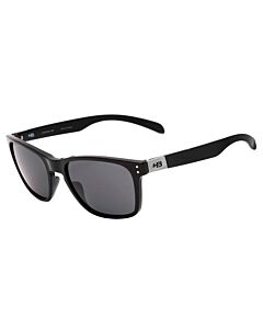 Óculos de Sol Hb Gipps Ii 10100420243001 Preto Fosco Lente Cinza