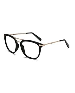 Óculos de Grau Colcci Mag C6113a7053 Preto Fosco C/ Dourado Brilho 