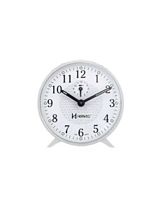 Relógio Despertador Herweg 2220 021 Mecânico Branco