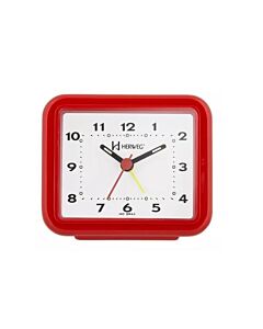 Relógio Despertador Herweg 2612 044 Vermelho Fluorescente