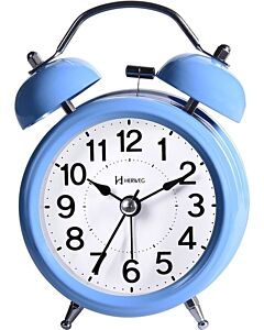 Relógio Despertador Herweg 2707 014 Quartz Azul