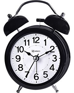 Relógio Despertador Herweg 2707 034 Quartz Preto