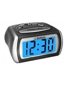 Relógio Digital Mesa Herweg 2916 034  Alarme Luz Led