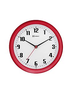 Relógio Parede Herweg 6102 269 Vermelho 22cm Quartz