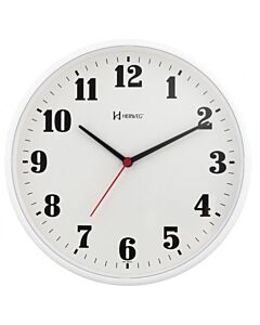 Relógio Parede Herweg 6126 021 Analógico 26cm Branco