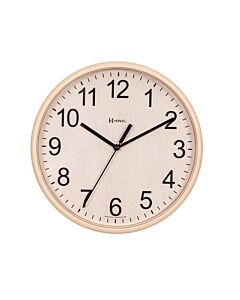 Relógio Parede Herweg 660082 324 Redondo 25,5cm Bege