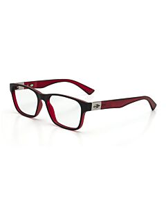 Óculos De Grau Mormaii Dhaka M6069aft54 Preto Vermelho Fosco