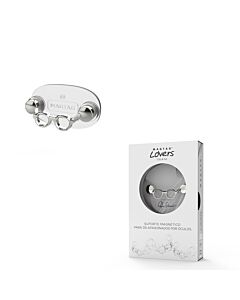 Suporte Magnético Para Óculos Magtag Lovers Prata