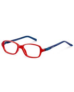 Óculos de Grau Infantil Nano Vista Sleek Replay 3 Nao3090144 Vermelho Translúcido 