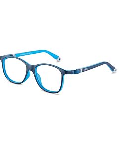 Armação De Óculos Infantil Nano Vista Quest 3.0 Nao3160550 Azul Fosco - Azul - 50