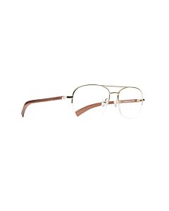 Óculos de Grau Evoke Wood Rx3 04a Dourado Brilho 