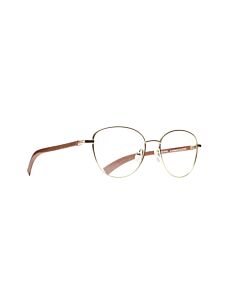 Óculos de Grau Evoke Wood Rx4 04a Dourado Brilho 