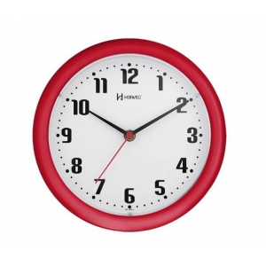 Relógio Parede Herweg 6102 269 Vermelho 22cm Quartz